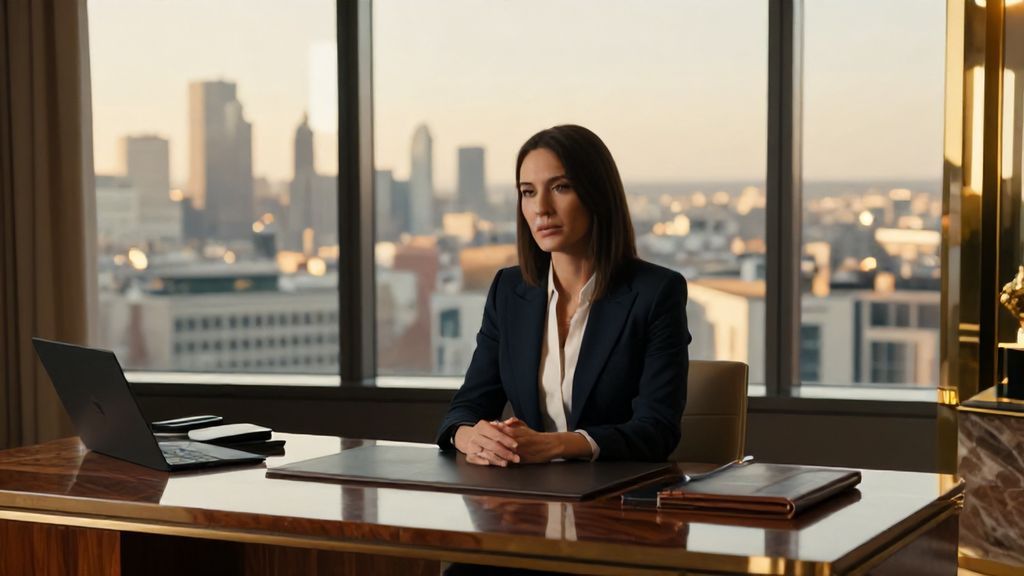 Mentor profesional en su oficina preparado para una consulta personalizada